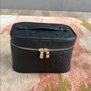 Louis Vuitton Black Nice Vanity Bag